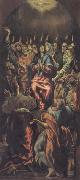 El Greco Pentecost oil